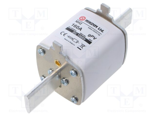 Fuse: fuse; gPV; 160A; 1kVDC; industrial; NH2