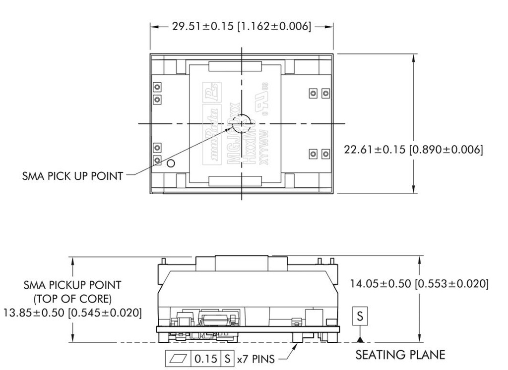 Converter: DC/DC; 6W; Uin: 9÷18V; Uout: 24VDC; Uout2: 24VDC; SMD; SMT