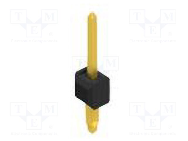 Connector: pin strips; pin header; male; PIN: 1; 2.54mm; THT; 1x1