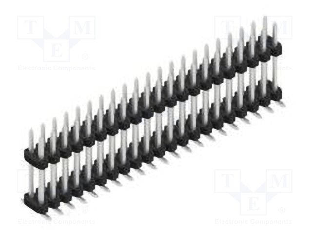 Connector: pin strips; pin header; male; PIN: 42; 2mm; SMT; 2x21