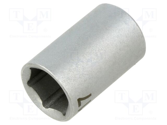 Wrench; hex socket,socket spanner; HEX 17mm; 1/2"