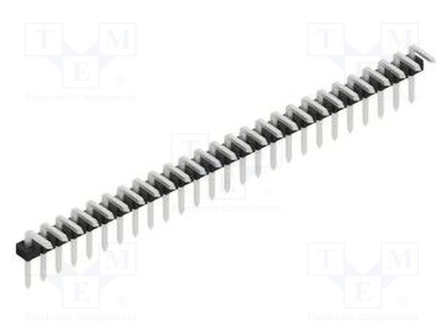 Connector: pin strips; pin header; male; PIN: 26; 2mm; THT; 1x26