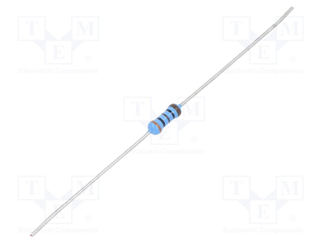 Resistor: thin film; THT; 301Ω; 600mW; ±5%; Ø2.5x6.5mm; 50ppm/°C