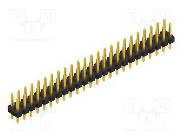 Connector: pin strips; pin header; male; PIN: 48; 2.54mm; THT; 2x24