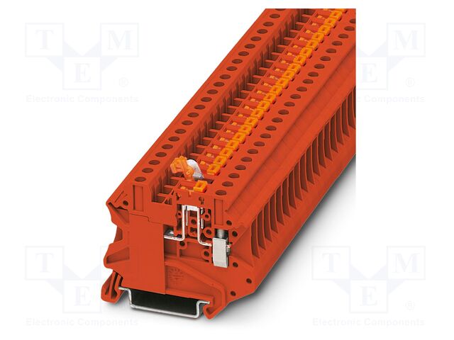 Splice terminal: rail; UT; 500V; screw terminal; PA; 0.14÷6mm2
