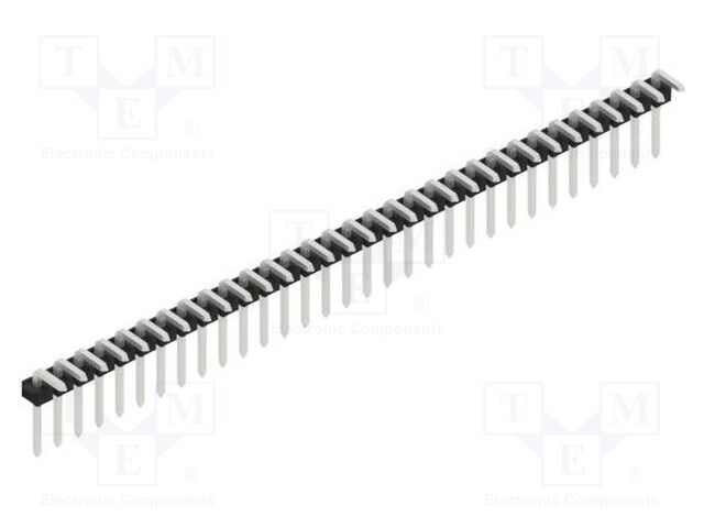 Connector: pin strips; pin header; male; PIN: 31; 2.54mm; THT; 1x31