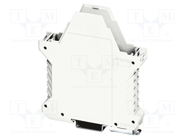Enclosure base; white; UL94V-0; ME 22,5; for DIN rail mounting
