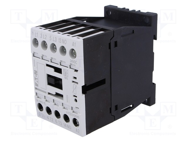 Contactor: 3-pole; NO x3; Auxiliary contacts: NO; 24VDC; 12A; 690V