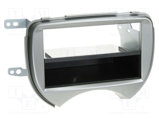Radio frame; Nissan; Nissan Micra (K13) 2011->2013; silver