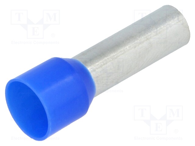 Bootlace ferrule; insulated; copper; Insulation: polypropylene