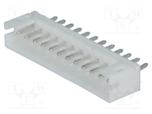 Socket; wire-board; male; 2mm; PIN: 12; THT; 1A; tinned; -25÷85°C