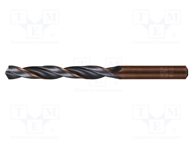 Drill bit; for metal; Ø: 12.2mm; L: 151mm; HSS; bulk,industrial