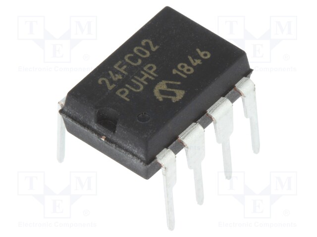 EEPROM memory; I2C; 256kx8bit; 1.7÷5.5V; 1MHz; DIP8; serial