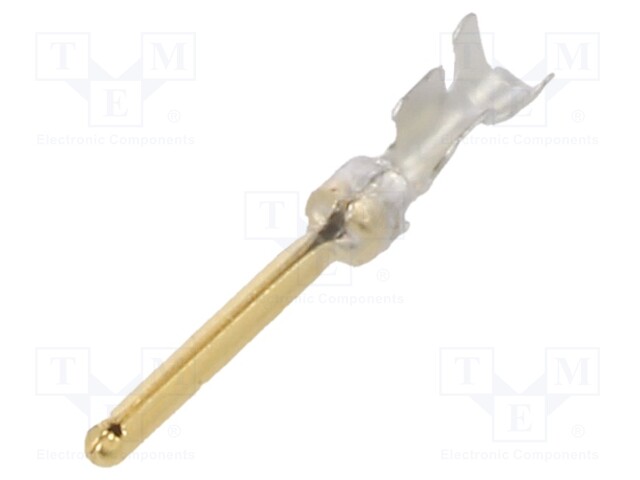 Contact; male; gold-plated; 20AWG÷24AWG; 5A