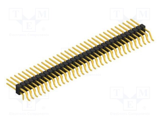 Connector: pin strips; pin header; male; PIN: 66; 2.54mm; SMT,THT