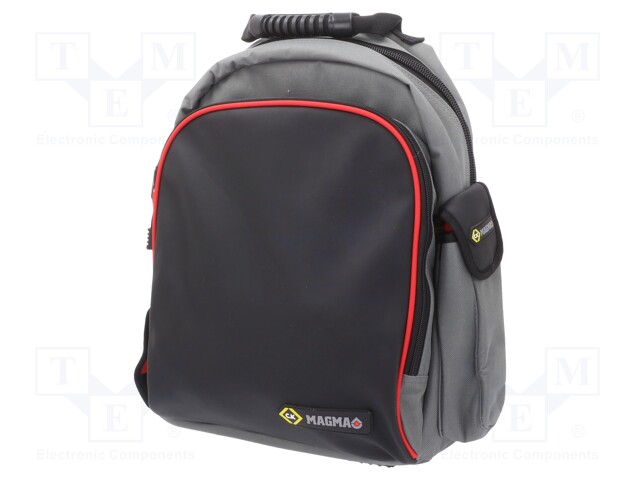 Bag: tool rucksack; 380x420x250mm; polyester