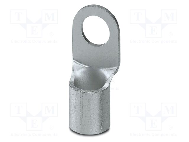 Non-insulated; Body: silver; Tip: ring