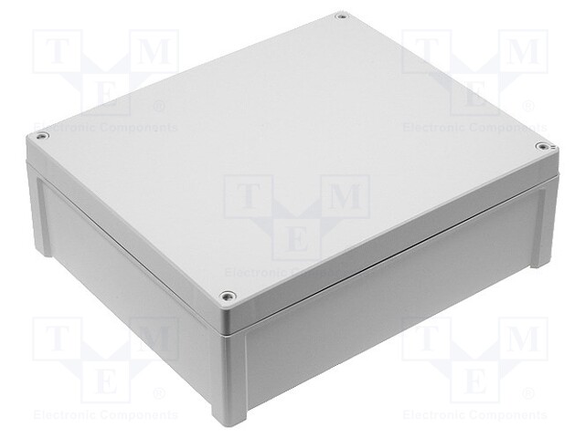 Enclosure: multipurpose; X: 289mm; Y: 344mm; Z: 117mm; TEMPO; ABS