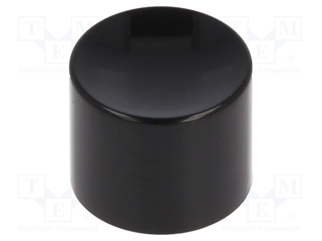 Switch Cap, MPE Series Miniature Pushbutton Switches, Black