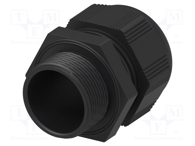 Cable gland; without nut; M32; 1.5; IP68; Mat: polyamide; black