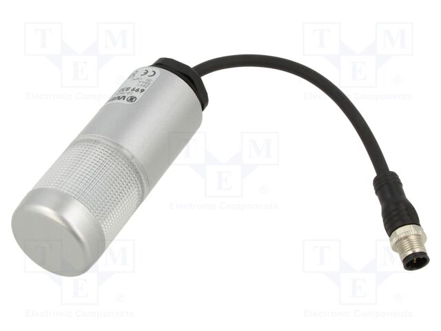Signaller: signalling column; LED; orange; 24VDC; 24VAC; IP65