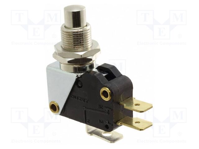 Microswitch SNAP ACTION; with pin; SPDT; ON-(ON); Pos: 2