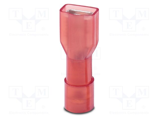 PA; insulated; Body: red; Tip: flat