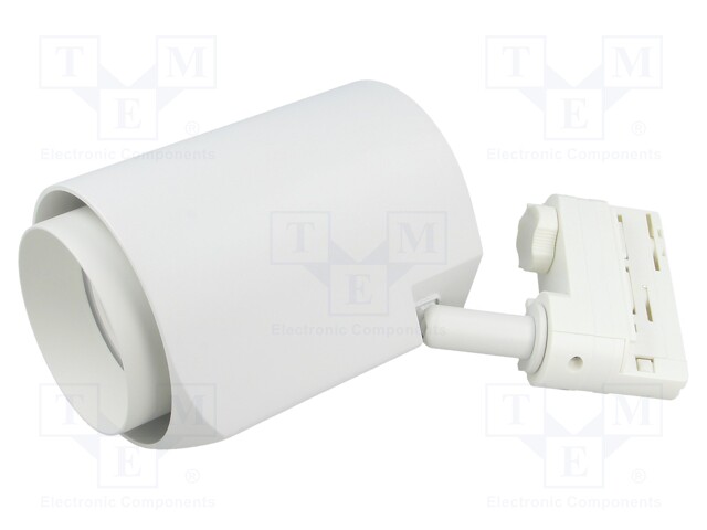 Lamp: LED lighting fixture; 4000(typ)K; IP44; Body: white; Ø: 111mm