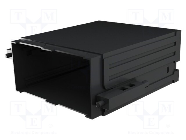 X: 96mm; Y: 48mm; Z: 100mm; Colour: black; Enclos.mat: PPO