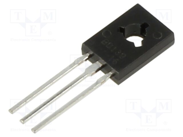 Transistor: NPN; bipolar; 80V; 1.5A; TO126