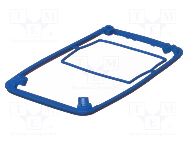 Gasket; elastomer thermoplastic TPE; Series: BoPad; Colour: blue