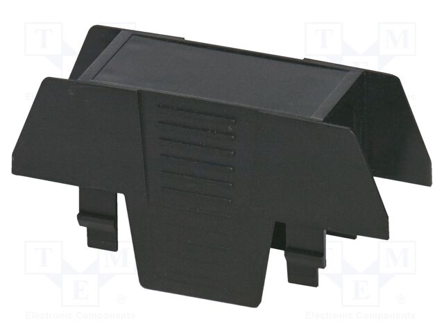 Upper housing; black; EH 22,5; X: 22.6mm; Y: 75.26mm; Z: 36.95mm