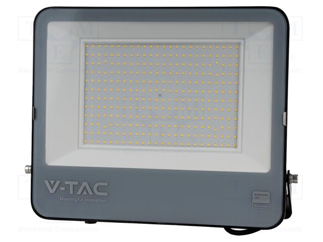 Lamp: LED flood light; 200W; 230VAC; neutral white; 115°; 4000K