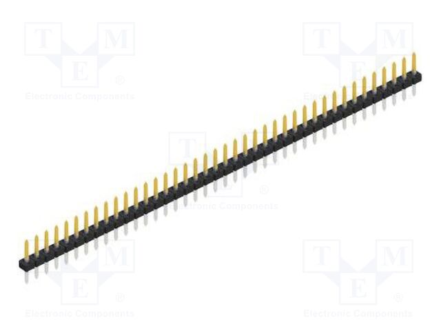 Connector: pin strips; pin header; male; PIN: 40; 2mm; THT; 1x40