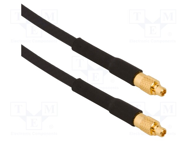 Cable; 0.25m; MCX male,both sides; straight