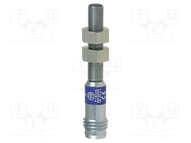 Sensor: proximity; OUT: PNP / NO; 0÷0.8mm; 5÷30VDC; M5; IP67; 100mA