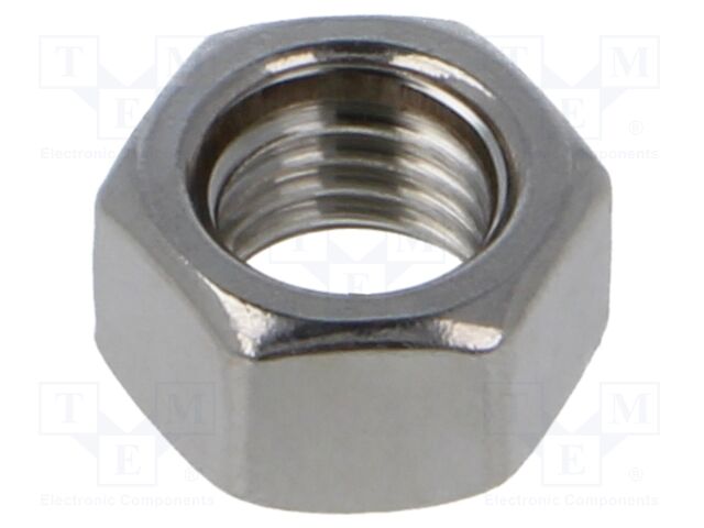 Nut; hexagonal; M12; 1.75; A2 stainless steel; 18mm; BN 5713
