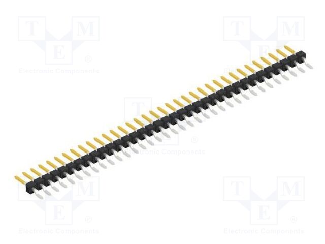Connector: pin strips; pin header; male; PIN: 35; 2.54mm; SMT; 1x35
