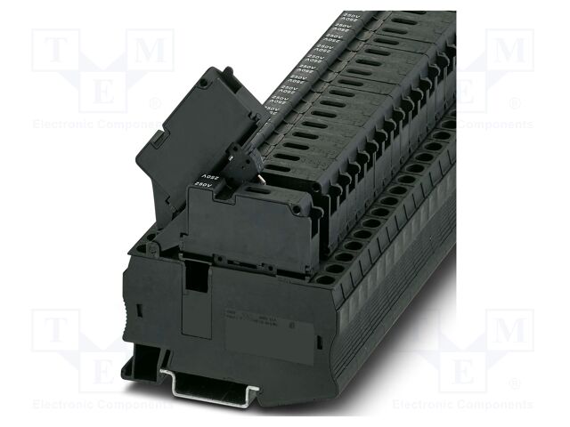 Splice terminal: rail; PA; terminals: 2; W: 8.2mm; H: 76.5mm