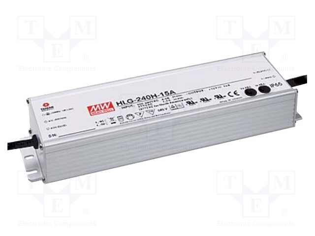 Power supply: switched-mode; LED; 240W; 30VDC; 28÷32VDC; 4÷8A; IP65