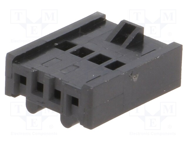 Plug; wire-board; female; Minimodul; 2.5mm; PIN: 4; w/o contacts