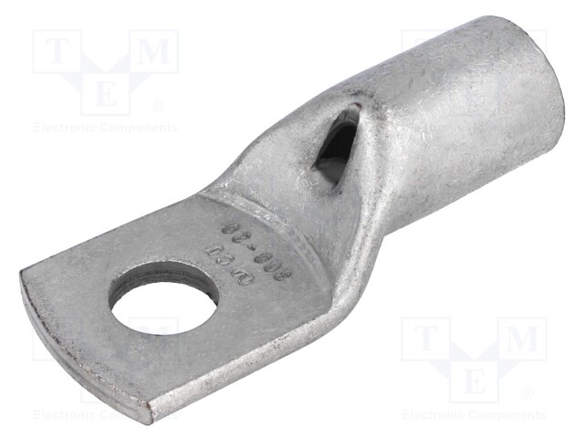 Ring tube terminal; M20; 300mm2; crimped; for cable; tinned