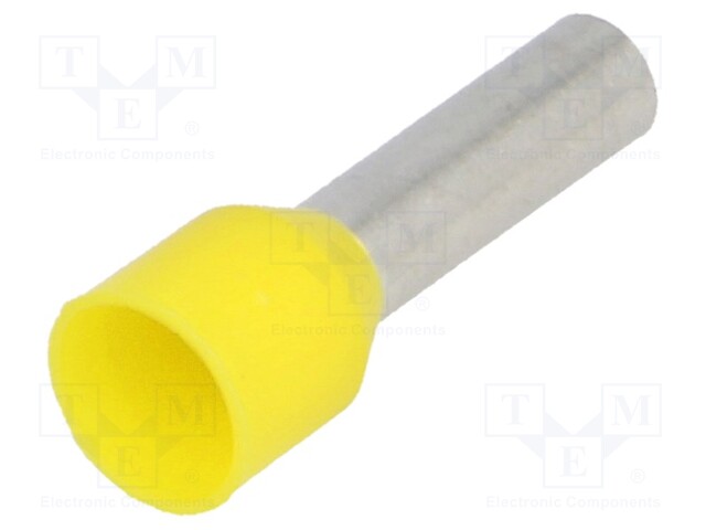 Bootlace ferrule; insulated; copper; Insulation: polypropylene