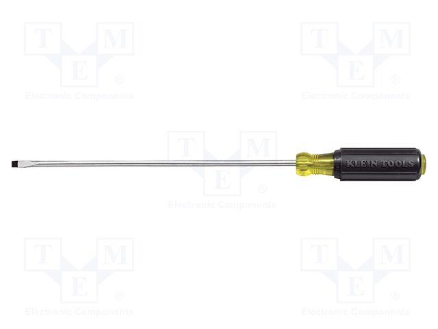Screwdriver: standard; slot; SL 1/8"; Blade length: 152mm