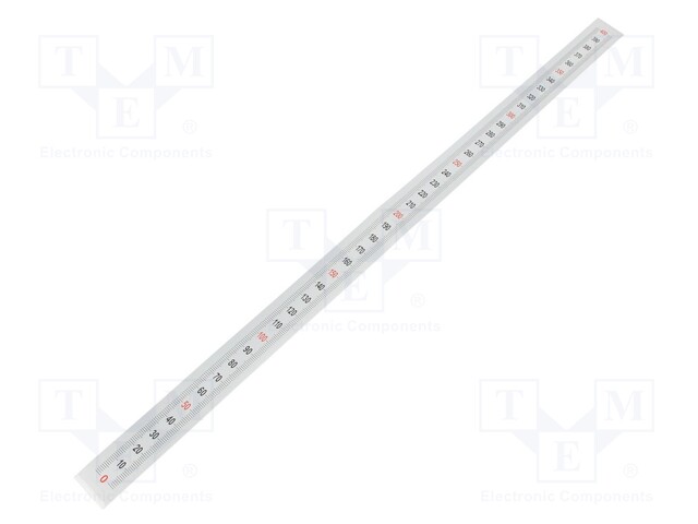 Ruler; figures vertically arranged,self-adhesive; W: 11mm