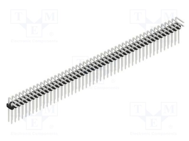 Connector: pin strips; pin header; male; PIN: 96; 2mm; THT; 2x48