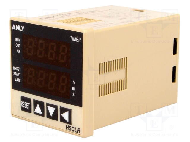 Timer; Range: 0,001s÷9999h; SPDT; 12÷48VAC; 12÷48VDC; octal; PIN: 8