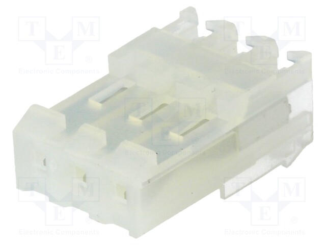 Plug; wire-board; female; PIN: 3; 3.96mm; IDC; for cable; MAS-CON