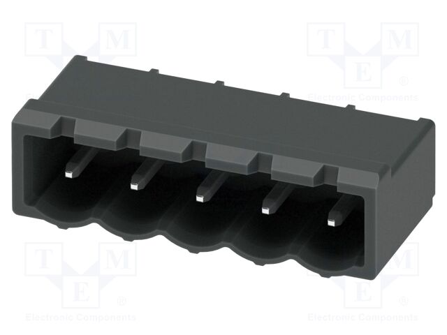 PCB headers, nominal cross section: 2.5 mm?, color: black, n