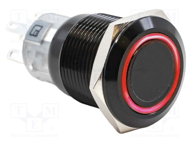 ANTI VANDAL SW, SPDT, 2A, 24VDC, SOLDER
